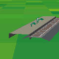Bahnsteig Bänke